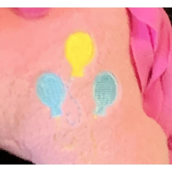 My Little Pony Pinkie Pie Plush Horse Stuffed Animal Pink Balloons Animation 11" - Picture 2 of 10